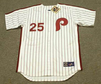 Del Unser Philadelphia Phillies 1980 Cooperstown Throwback Home Baseball Stitched Jersey | CTJS2315