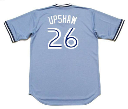 Willie Upshaw Toronto Blue Jays 1983 Cooperstown Away Baseball Stitched Jersey | CTJS0020