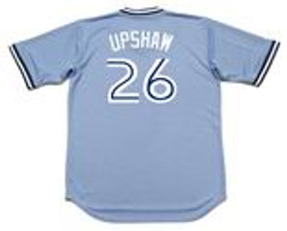 Willie Upshaw Toronto Blue Jays 1983 Cooperstown Away Baseball Stitched Jersey | CTJS0020