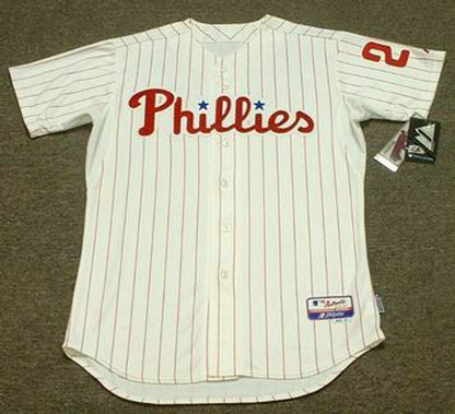 Chase Utley Philadelphia Phillies 2008 Cool Base Authentic Home Baseball Stitched Jersey | CTJS2609