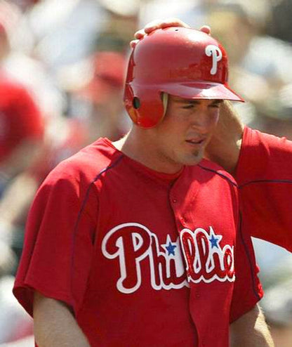 Chase Utley Philadelphia Phillies 2003 Authentic Throwback Baseball Stitched Jersey | CTJS2611