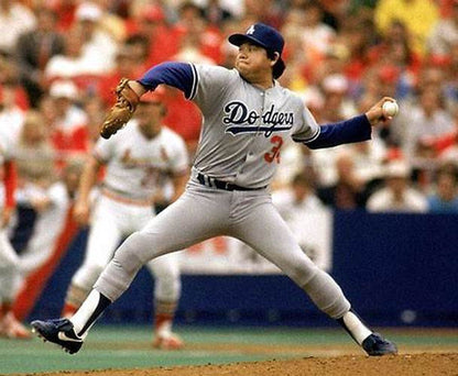 Fernando Valenzuela Los Angeles Dodgers 1981 Away Baseball Throwback Stitched Jersey | CTJS2096