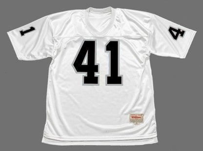Oakland Raiders Phil Villapiano NFL jersey front view