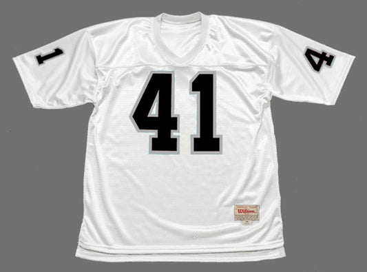 Oakland Raiders Phil Villapiano NFL jersey front view