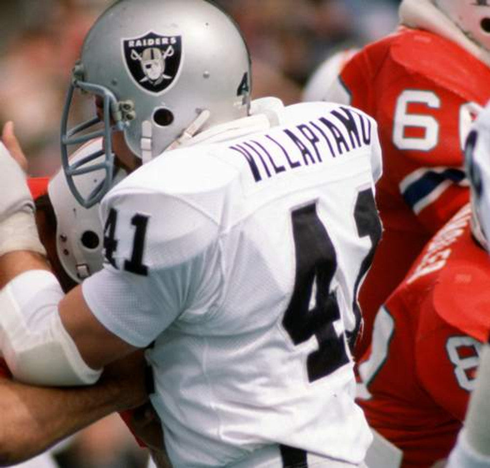 Oakland Raiders Phil Villapiano NFL jersey front view