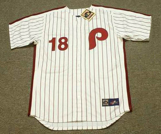 John Vukovich Philadelphia Phillies 1980 Cooperstown Throwback Home Baseball Stitched Jersey | CTJS1521