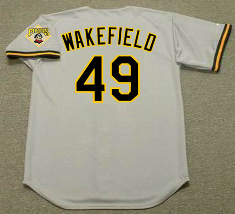 Tim Wakefield Pittsburgh Pirates 1992 Throwback Away Baseball Stitched Jersey | CTJS0240