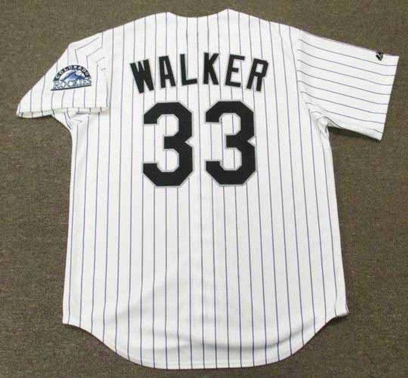 Larry Walker Colorado Rockies 2001 Home Baseball Stitched Baseball Jersey | CTJS1275