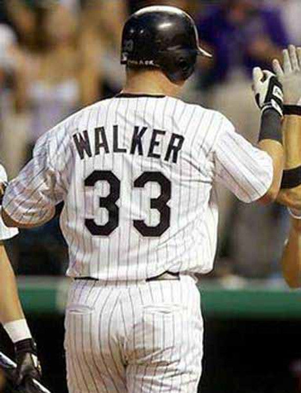 Larry Walker Colorado Rockies 2001 Home Baseball Stitched Baseball Jersey | CTJS1275