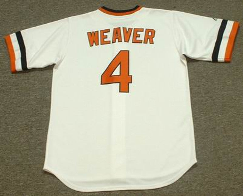 Earl Weaver Baltimore Orioles 1982 Cooperstown Throwback Baseball Stitched Jersey | CTJS2178