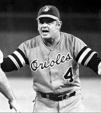 Earl Weaver Baltimore Orioles 1971 Cooperstown Throwback Baseball Stitched Jersey | CTJS2179