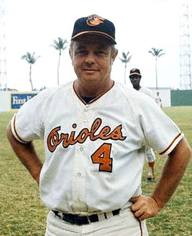 Earl Weaver Baltimore Orioles 1969 Cooperstown Home Baseball Stitched Jersey | CTJS2180