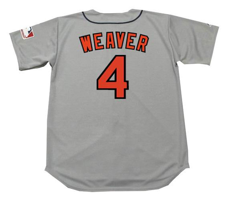 Earl Weaver Baltimore Orioles 1969 Cooperstown Away Baseball Stitched Jersey | CTJS2181