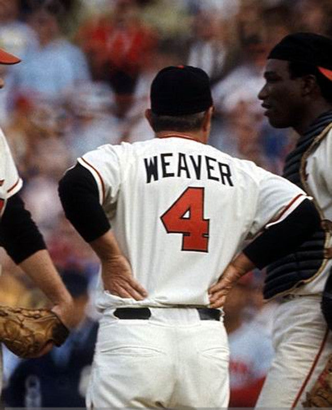 Earl Weaver Baltimore Orioles 1969 Cooperstown Home Baseball Stitched Jersey | CTJS2180