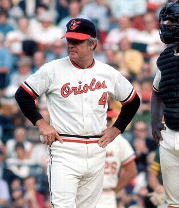 Earl Weaver Baltimore Orioles 1982 Cooperstown Throwback Baseball Stitched Jersey | CTJS2178