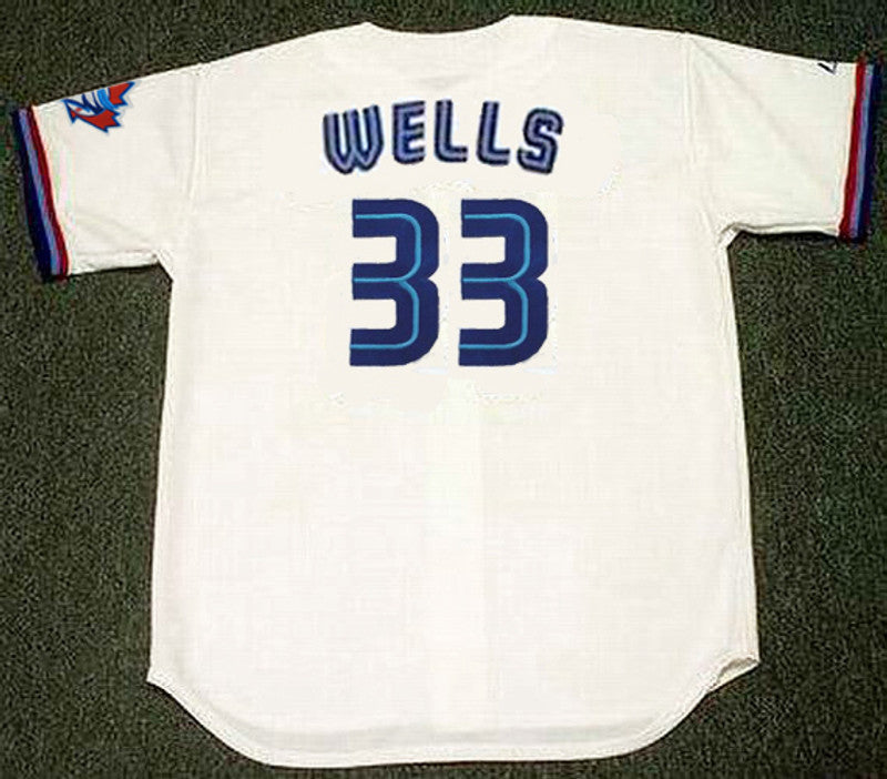 David Wells Toronto Blue Jays 2000 Throwback Home Baseball Stitched Jersey | CTJS2332