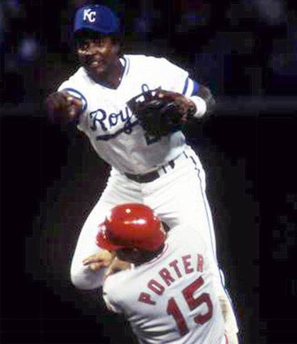 Frank White Kansas City Royals 1985 Cooperstown Home Baseball Stitched Jersey | CTJS2058