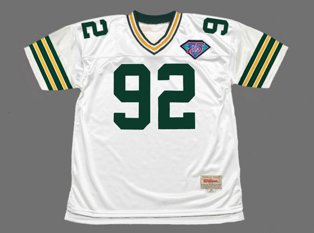 Green Bay Packers Reggie NFL jersey front view