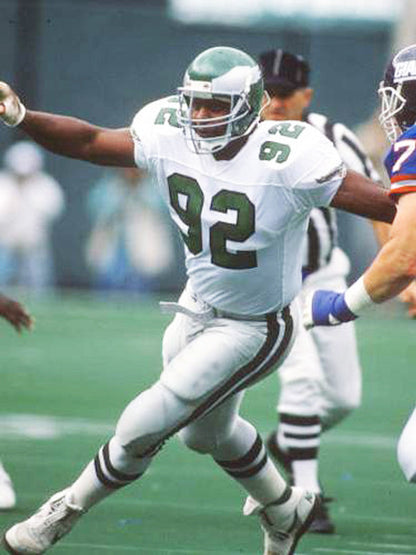 Philadelphia Eagles Reggie NFL jersey front view