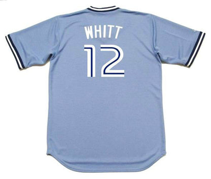 Ernie Whitt Toronto Blue Jays 1988 Cooperstown Away Baseball Stitched Jersey | CTJS2120