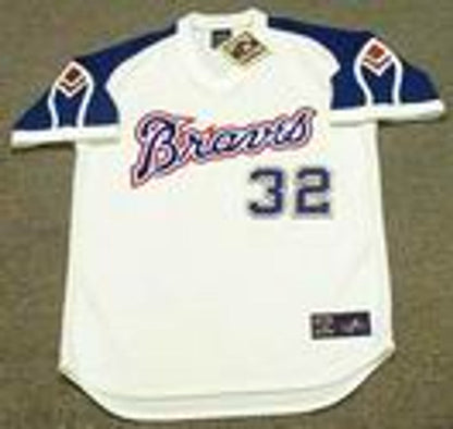 Earl Williams Atlanta Braves 1972 Cooperstown Throwback Baseball Stitched Jersey | CTJS2177