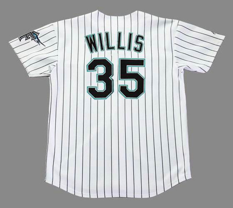 Dontrelle Willis Florida Marlins 2003 Home Throwback Baseball Stitched Jersey | CTJS2220