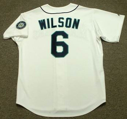 Dan Wilson Seattle Mariners 1997 Home Baseball Throwback Stitched Jersey | CTJS2444