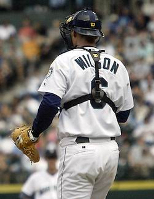 Dan Wilson Seattle Mariners 1997 Home Baseball Throwback Stitched Jersey | CTJS2444