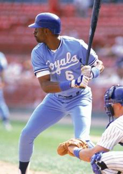 Willie Wilson Kansas City Royals 1985 Cooperstown Away Baseball Stitched Jersey | CTJS0019