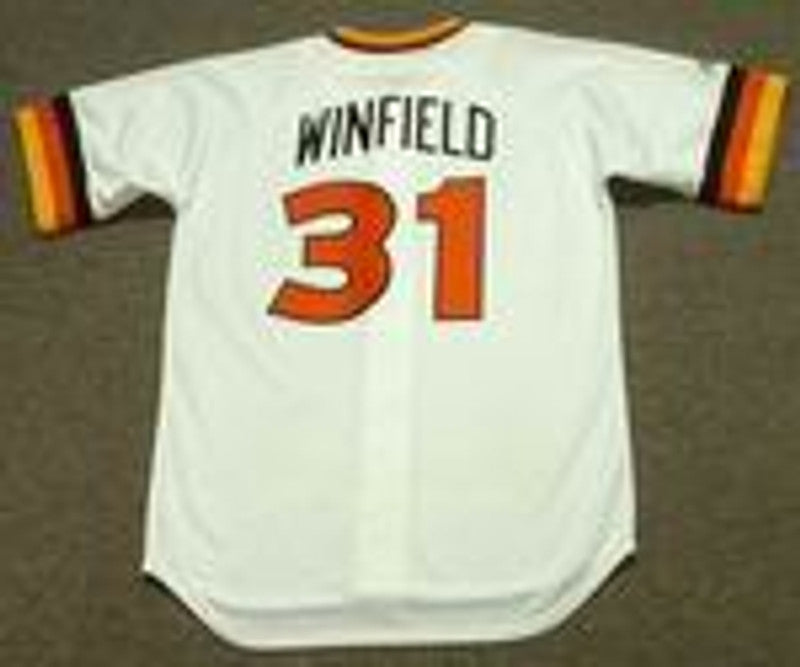 Dave Winfield San Diego Padres 1980 Cooperstown Throwback Home Baseball Stitched Jersey | CTJS2362