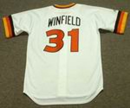 Dave Winfield San Diego Padres 1980 Cooperstown Throwback Home Baseball Stitched Jersey | CTJS2362