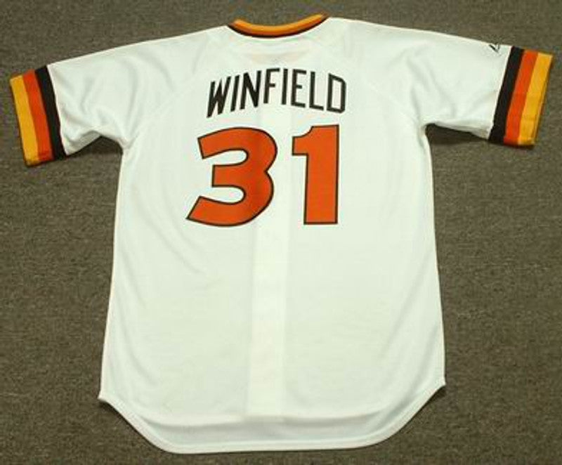 Dave Winfield San Diego Padres 1980 Cooperstown Throwback Home Baseball Stitched Jersey | CTJS2362