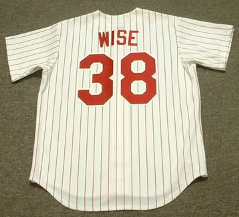 Rick Wise Philadelphia Phillies 1960S Throwback Baseball Stitched Jersey | CTJS0652