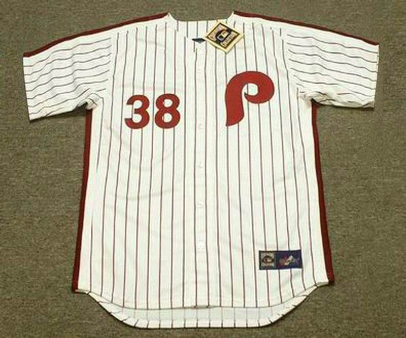 Rick Wise Philadelphia Phillies 1971 Cooperstown Throwback Home Baseball Stitched Jersey | CTJS0651