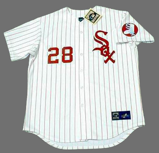 Wilbur Wood Chicago White Sox 1970S Throwback Baseball Stitched Jersey | CTJS0070