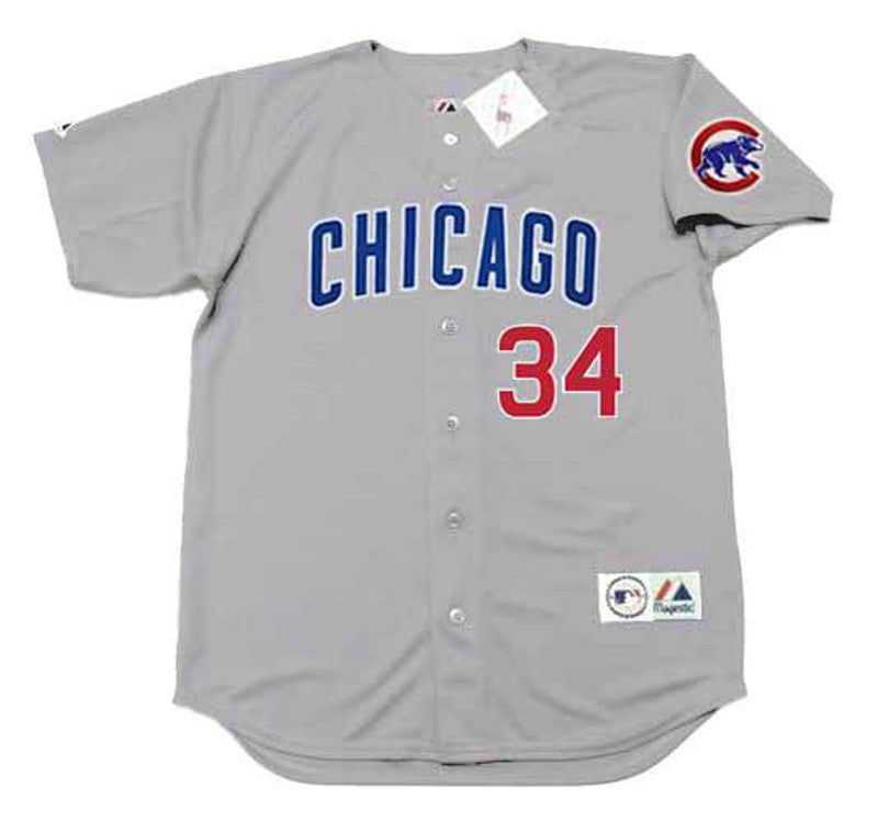 Kerry Wood Chicago Cubs 2001 Throwback Away Baseball Stitched Jersey | CTJS1351