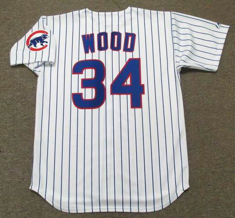 Kerry Wood Chicago Cubs 2003 Throwback Home Baseball Stitched Jersey | CTJS1349