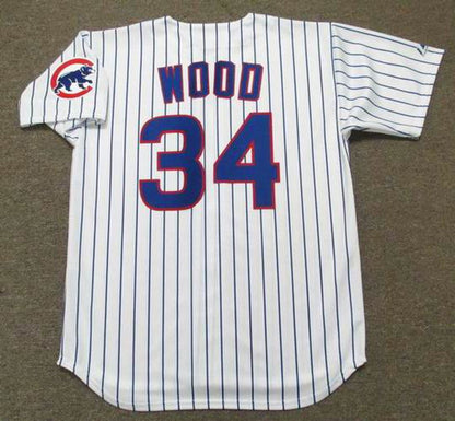Kerry Wood Chicago Cubs 2003 Throwback Home Baseball Stitched Jersey | CTJS1349