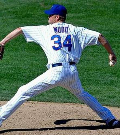 Kerry Wood Chicago Cubs 2003 Throwback Home Baseball Stitched Jersey | CTJS1349