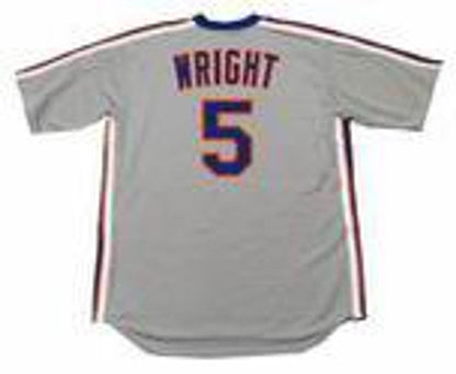 David Wright New York Mets 1987 Cooperstown Away Baseball Stitched Jersey | CTJS2329