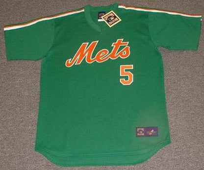 David Wright New York Mets 1980S Cooperstown St Pattys Day Stitched Jersey | CTJS2331