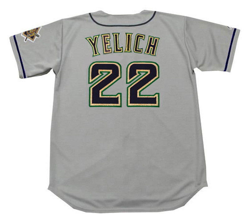 Christian Yelich Milwaukee Brewers 1990S Away Throwback Baseball Stitched Jersey | CTJS2544