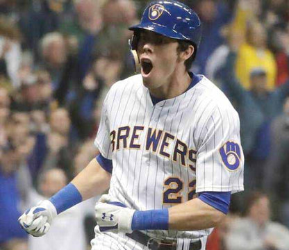 Christian Yelich Milwaukee Brewers Alternate Home Baseball Stitched Jersey | CTJS2543