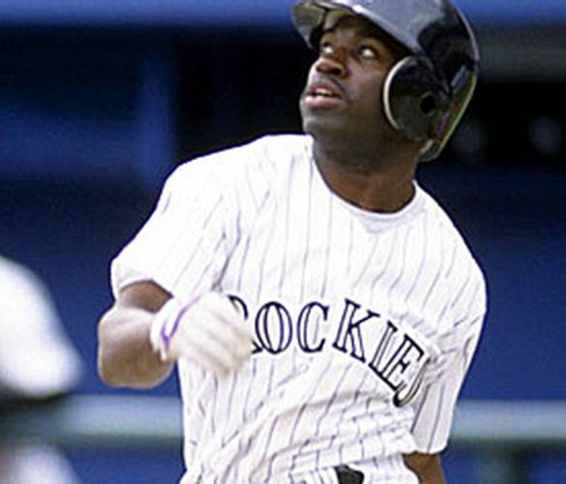 Eric Young Colorado Rockies 1996 Throwback Home Baseball Stitched Jersey | CTJS2127