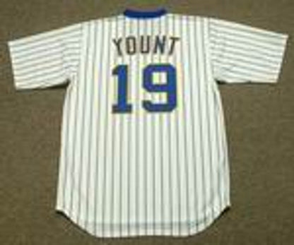 Robin Yount Milwaukee Brewers 1984 Cooperstown Throwback Home Stitched Baseball Jersey | CTJS0605