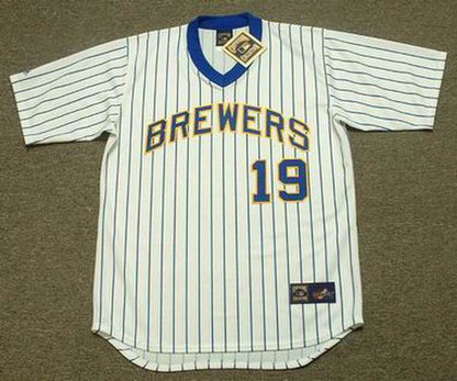 Robin Yount Milwaukee Brewers 1984 Cooperstown Throwback Home Stitched Baseball Jersey | CTJS0605