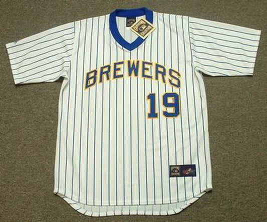 Robin Yount Milwaukee Brewers 1984 Cooperstown Throwback Home Stitched Baseball Jersey | CTJS0605