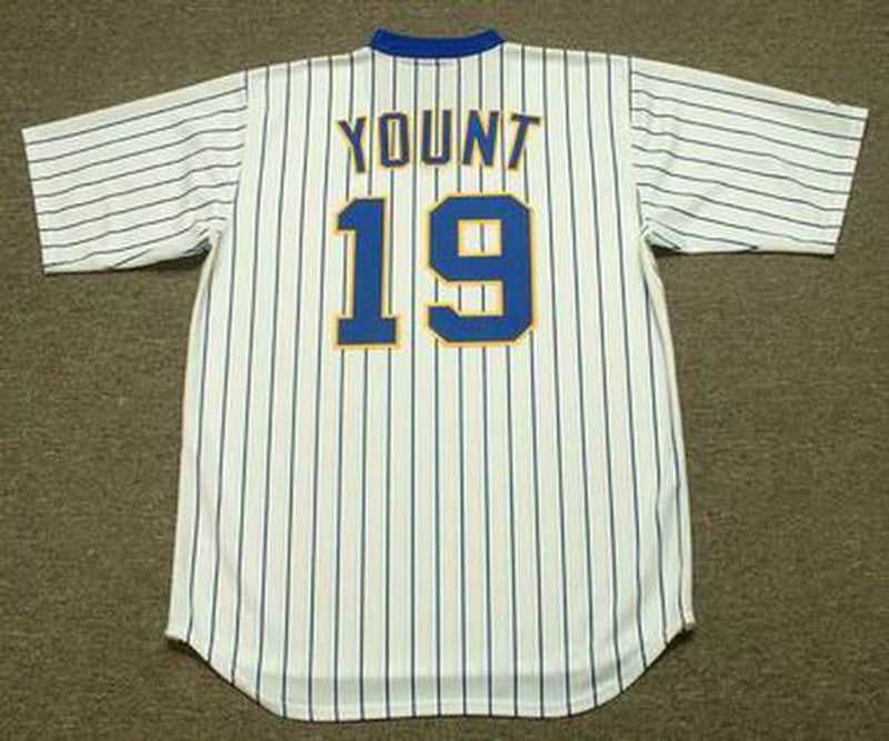 Robin Yount Milwaukee Brewers 1984 Cooperstown Throwback Home Stitched Baseball Jersey | CTJS0605