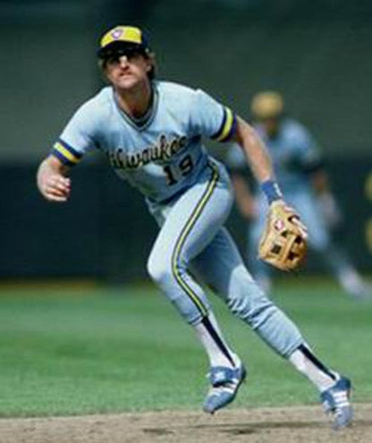 Robin Yount Milwaukee Brewers 1984 Cooperstown Throwback Away Stitched Baseball Jersey | CTJS0606