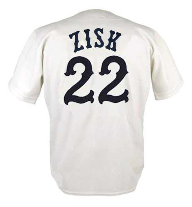 Richie Zisk Chicago White Sox 1977 Home Throwback Baseball Stitched Jersey | CTJS0676